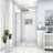 Shower Door 48" W X 76"H Single Sliding Bypass Shower Enclosure-111691933