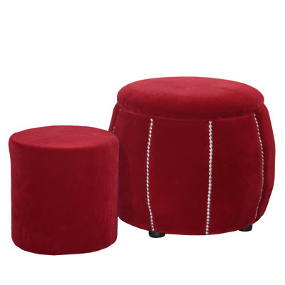 Pumpkin Storage Ottoman by ORE Furniture