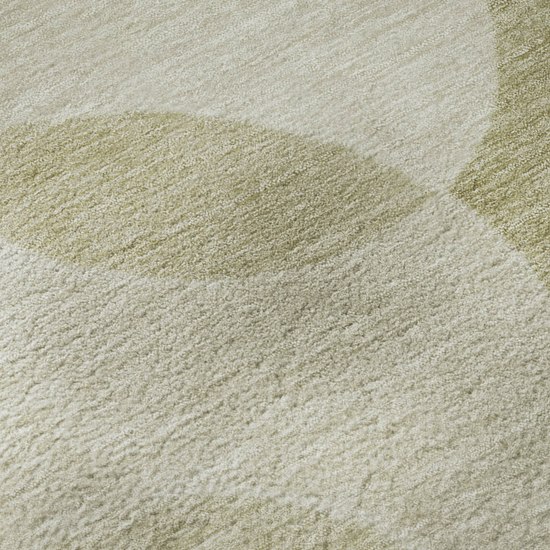 Premium Machine Washable Lubbers AMF1751 Geometric Rug, Rectangle 3' x 5'