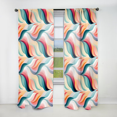 Modern Zen - Rideau moderne - Velours obscurcissant - 1 panneau