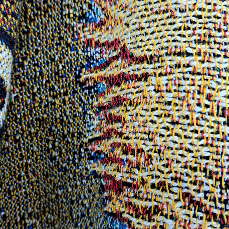 Jeté de tapisserie Puis chante mon âme 50 x 70