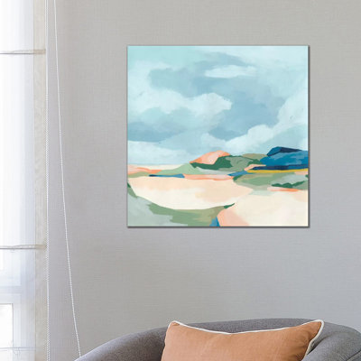 Valley Vista II by June Erica Vess - Wrapped Canvas Gallery-Wrapped Canvas Giclée