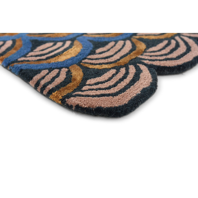 Masquerade Hand Tufted Geometric Indoor Rug, Rectangle 8'2" x 11'6"