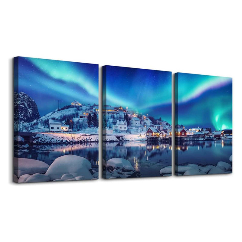 3 Piece Wrapped Canvas Print