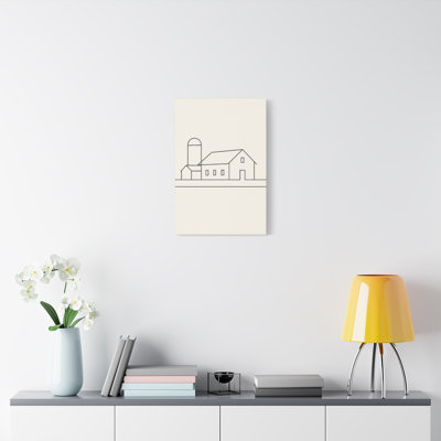Apel Single Picture Frame Print on Canvas