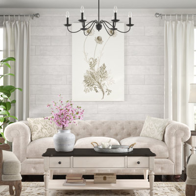 «Neutral Botanical Study VIII», peinture sur toile