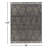 Leanna Hand-Knotted Wool Brown/Grey/Blue/Black Area Rug-1891962500