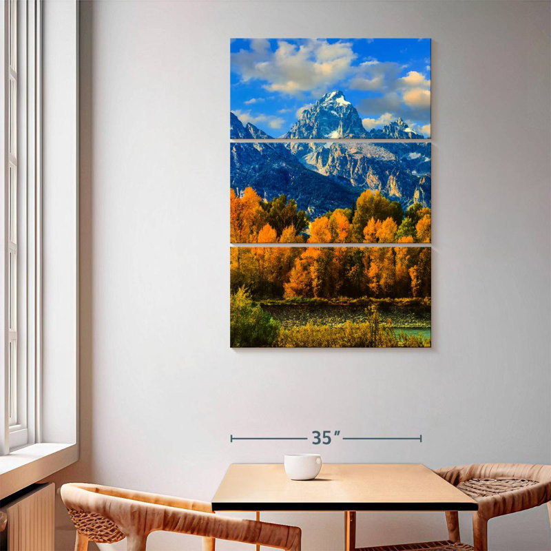 Couleurs d'automne Alvord Grand Teton, H 65 po x l 42 po