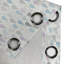 Multicolore rideaux à oeillets 2 panneaux East Urban Home-106344707