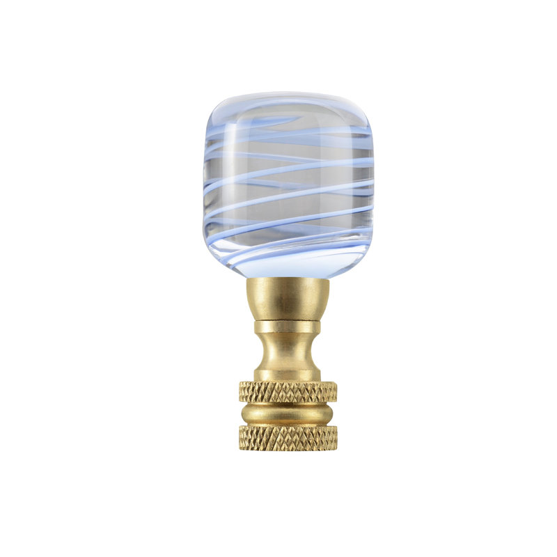 Lamp Finial, Blue