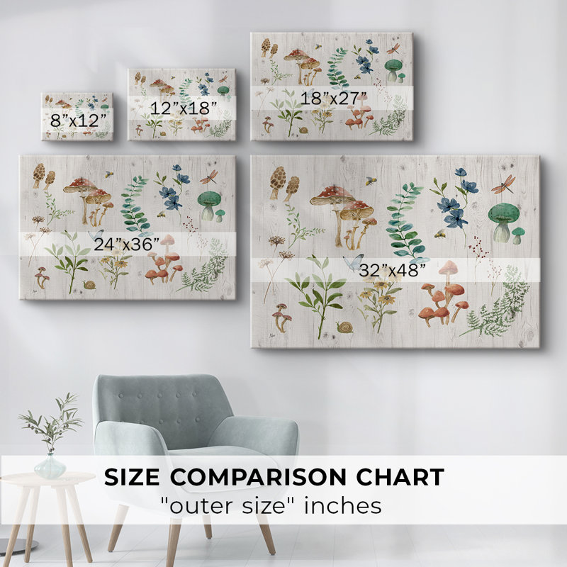 Woodland Treasures -Gallery Wrapped Cavas, 12X18