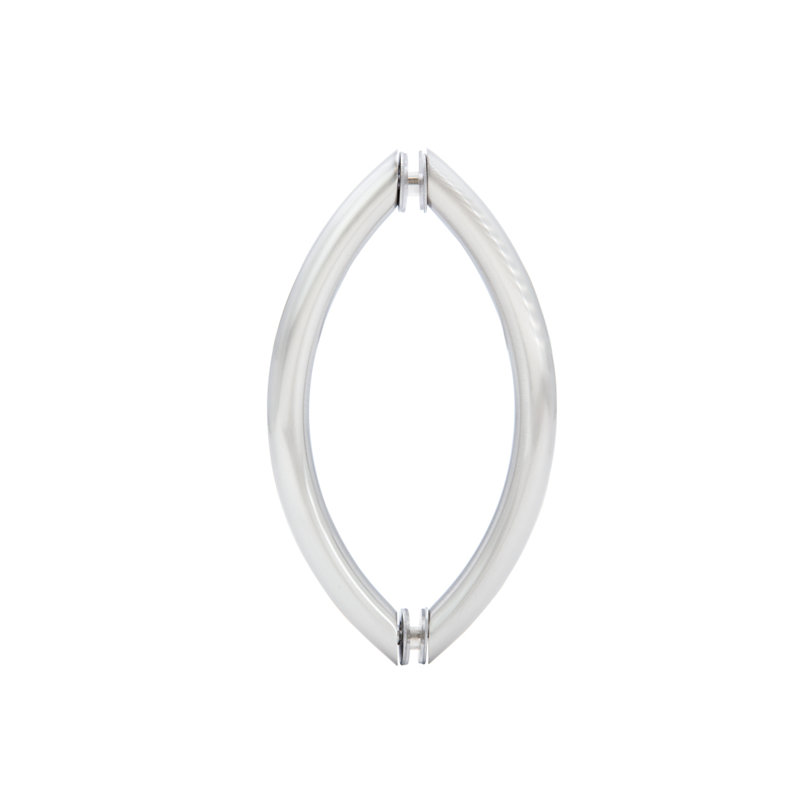 Poignée couronnée 8 po x 8 po FHC CRW8X8CH - chrome poli
