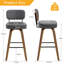 Tabouret de bar et de comptoir pivotant Cicero-2129200774-2127698082-2098153215