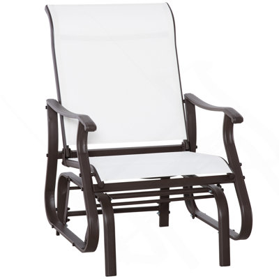 Fauteuil oscillant d'extérieur Outsunny