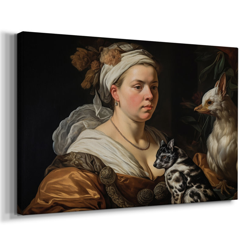Beautiful Women-XXI -Gallery Wraraped Cavas, 18 x 27