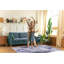 Non Slip Area Rugs Machine Washable Carpet Pad Entryway Rug Low Pile Modern Mat For Bedroom - 1487