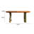 70.87"Fresh Vintage Solid Ash Rectangular Dining Table with Under-Table Storage-397617009