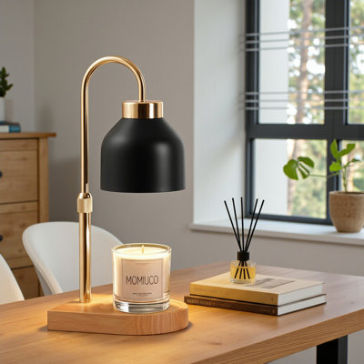 Valentine's Day Candle Warmer Lamp With Adjustable Height & Timer - Flameless Scented Wax Melter For Home, Romantic Dimmable Aroma Decor Gift For Her/Him