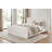Lyssa Dalina Upholstered King Bed Ivory Boucle Black-124521456-124521457