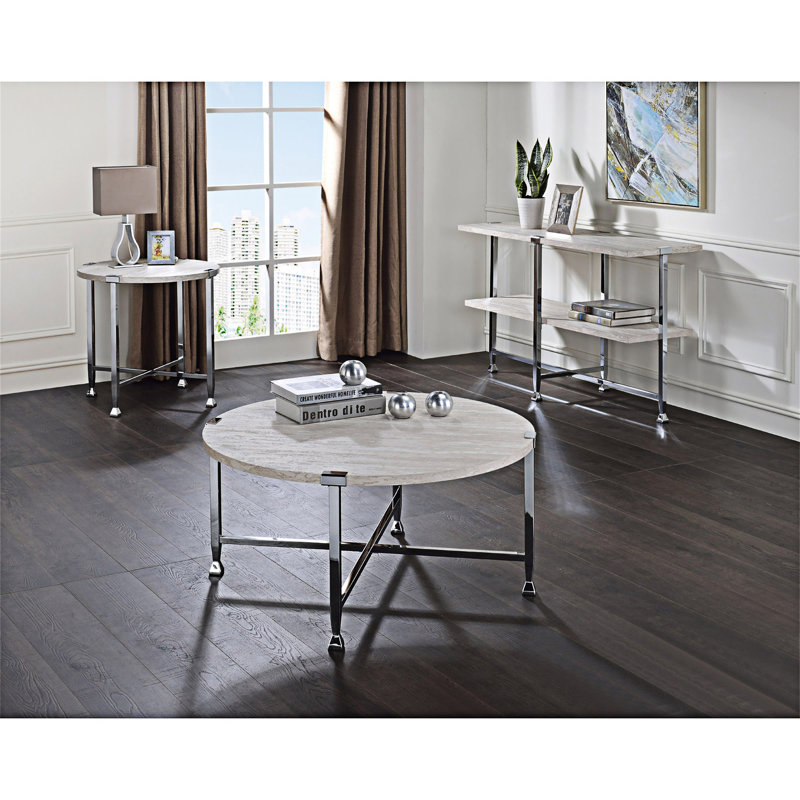 Table basse ronde