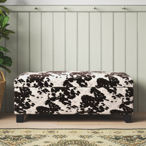 Anaias Canton Upholstered Flip Top Storage Bench