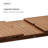 Carlo Extendable 8 - Person Outdoor Dining Set,  Brushed Wooden Painted