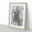Leaf Pattern in Abstract - Picture Frame Graphic Art Print-55772058-55772057