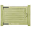 Fogleman 75.0062cm H x 99.9998cm W Green Wood Gate