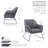 Chaise d'appoint Daveonte Corrigan Studio® Haco-1016790168
