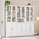 Storage Bookcase with Glass Door