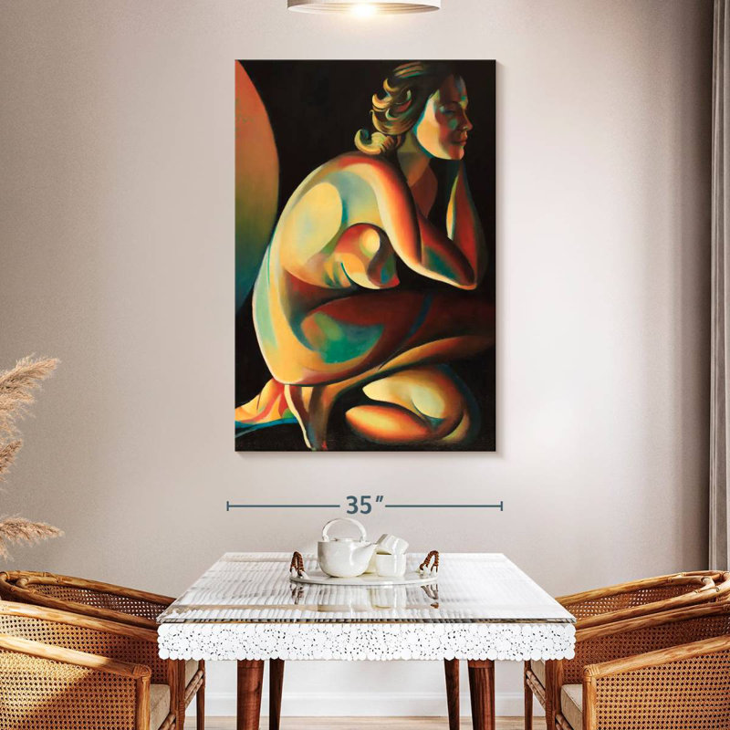Leisha Roundism X, 30" H x 20" W