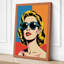 Sixties Cool Retro - Wrapped Canvas-4646871-4646879