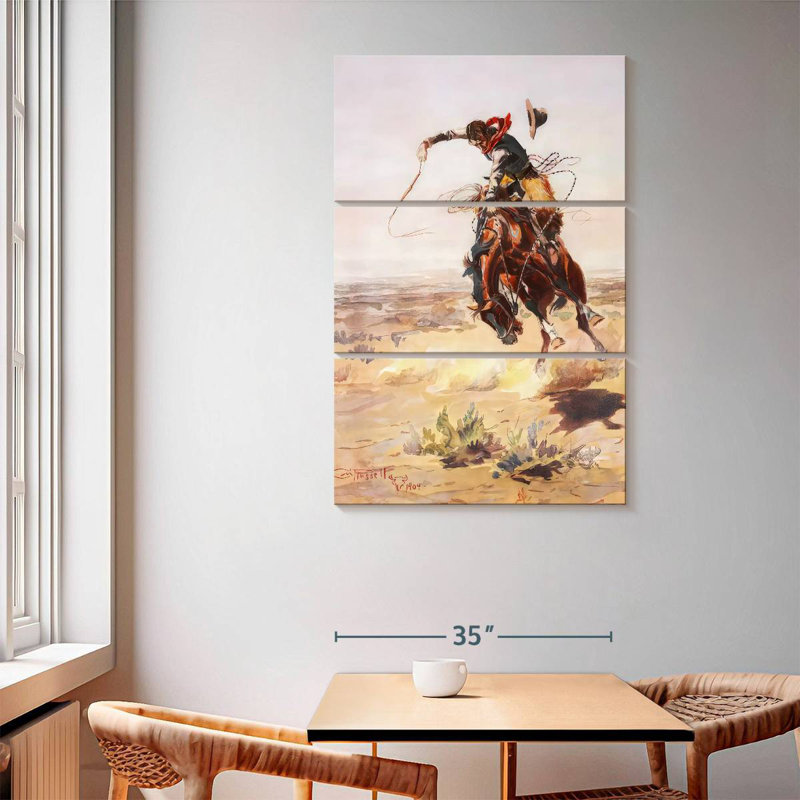 A Bad Hoss, 65" H x 42" W
