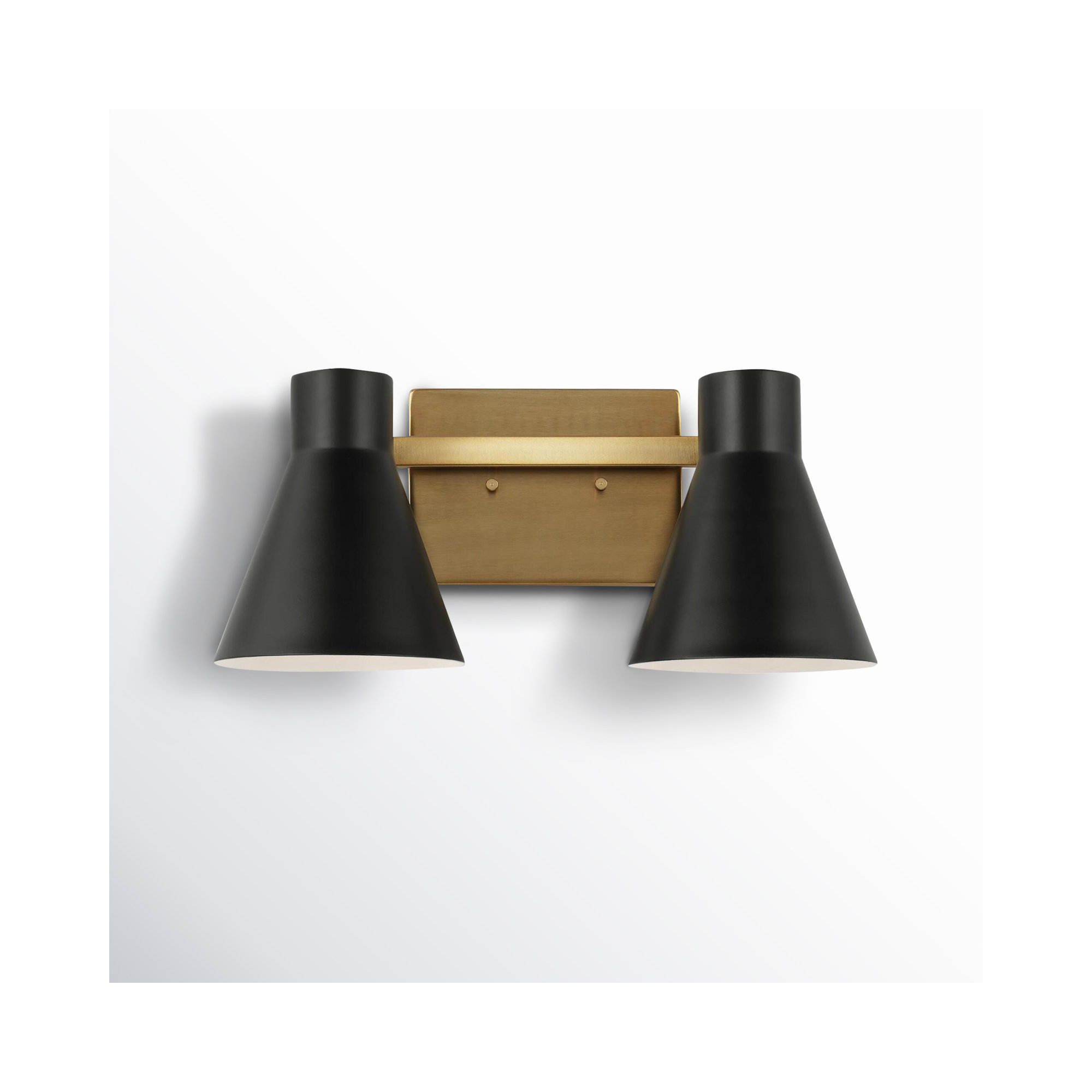 Byers 2 - Light Dimmable Vanity Light, Gold, No