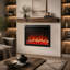 Rebrilliant Black Electric Fireplace Insert-852376870