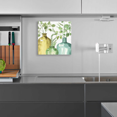 «Mixed Greens LV» par Lisa Audit, art mural en verre acrylique