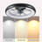 Ceiling Fan With Lights Dimmable Led