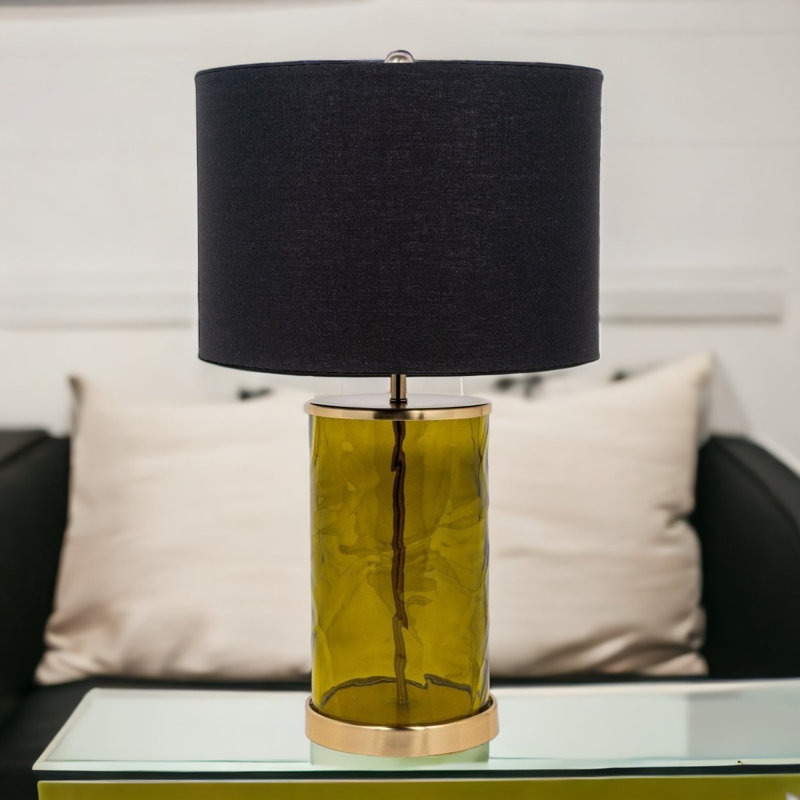 Lampe de table en verre Ingifrith