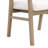 Eldora 7-Piece Mid-Century Modern Dining Set With Cane Back Chairs And Rectangular Pillar Base Table