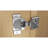 1/2 105 Degree Soft Close Face Frame Concealed Overlay Hinge