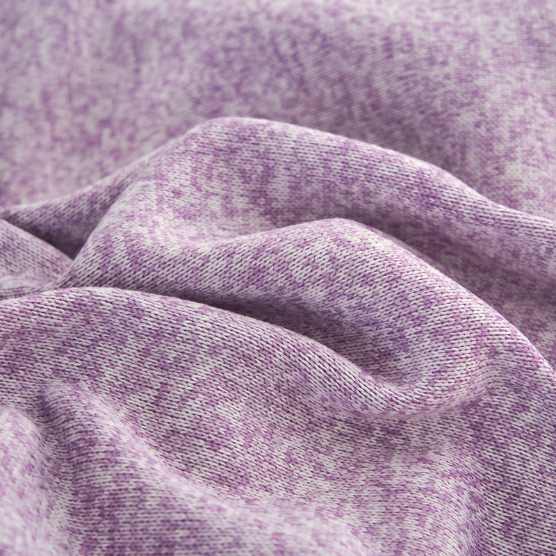 Knitted Throw Blanket, Twin, Purple