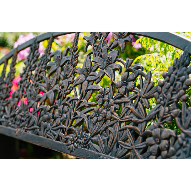 Banc de parc en fonte Coker