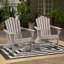 Chaise Adirondack en plastique Byrge-1371150505