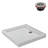Streamline 36" W x 36" D Corner Acrylic Shower Base, Drain Included