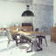Helena 1 - Light Black Bowl Pendant