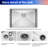 27'' L Undermount Single Bowl Stainless Steel Kitchen Sink