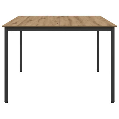 Metal Base Dining Table