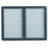 Enclosed Cabinet Fabric Small - 2' - 4' Bulletin Board