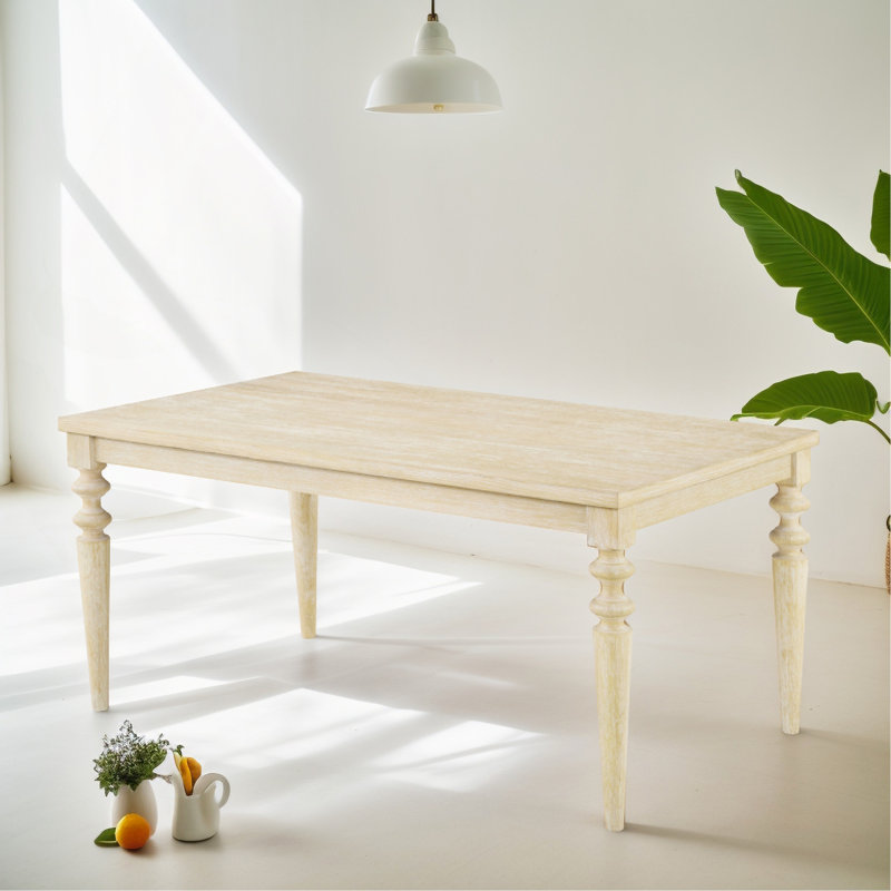 Ensemble de salle à manger 5 pièces à pieds tournés avec 4 chaises capitonnées, Bleu, 5 pièces: table, 4 chaises