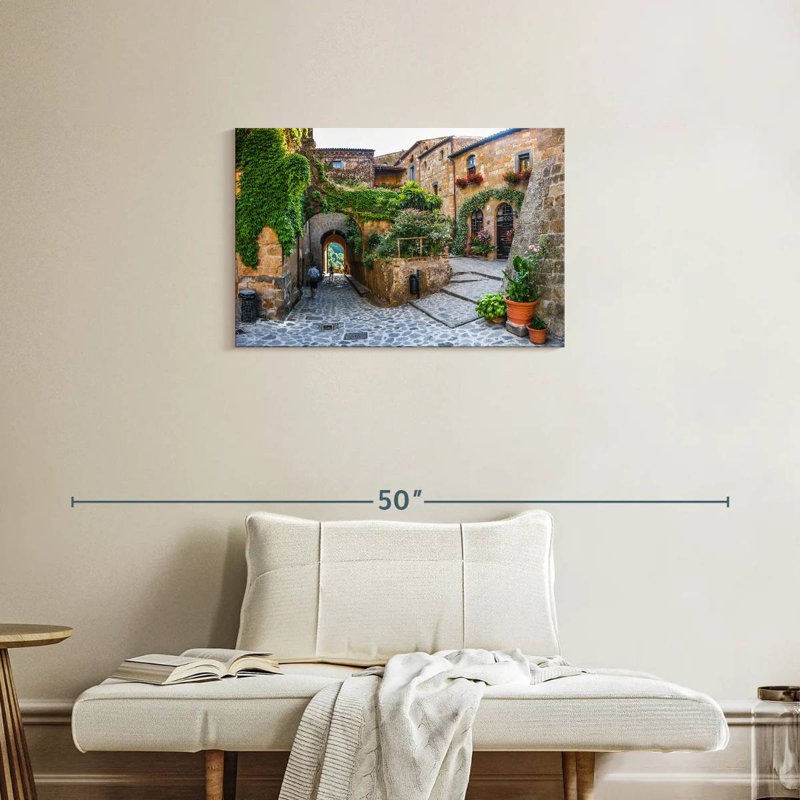 Kavia Civita Di Bagnoregio Town, 20" H x 30" W